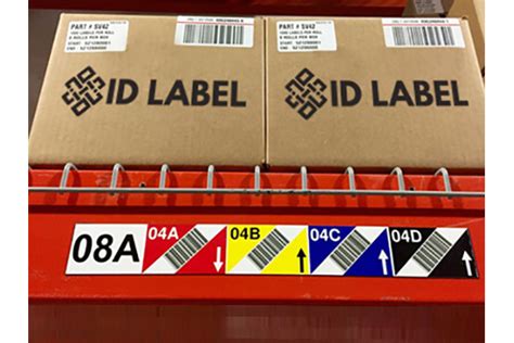 Sidescan45 Warehouse Rack Labels Material Handling 247