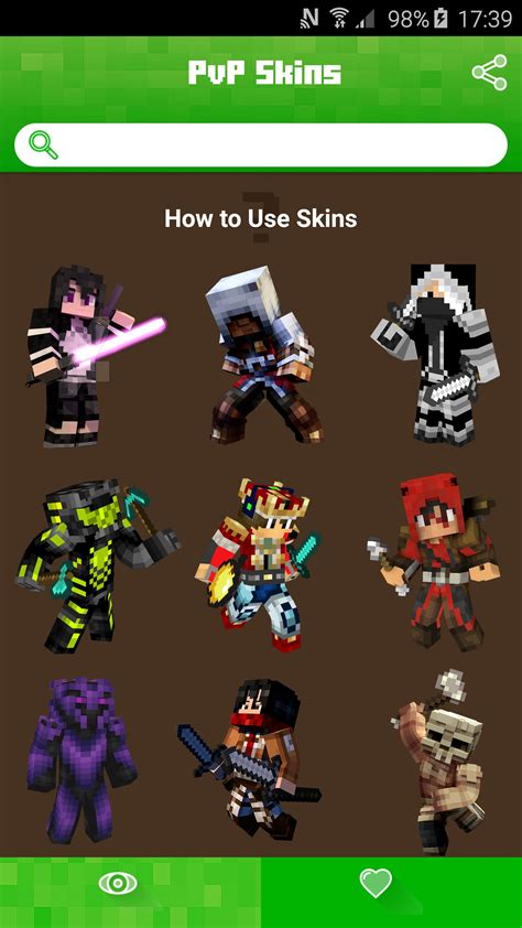 Pvp Skins For Minecraft Pe Andpc Apk Untuk Unduhan Android