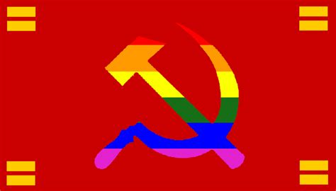 Lgbt Communist Flag By Bullmoose1912 On Deviantart