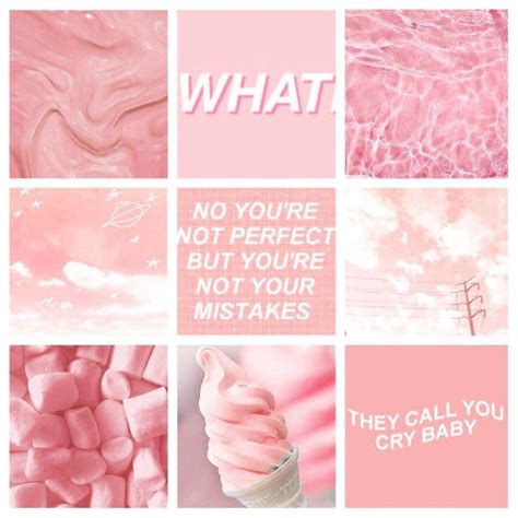 Aesthetics digital wallpaper, vaporwave, kanji, chinese characters. Pink Aesthetic Collage Wallpapers - Wallpaper Cave
