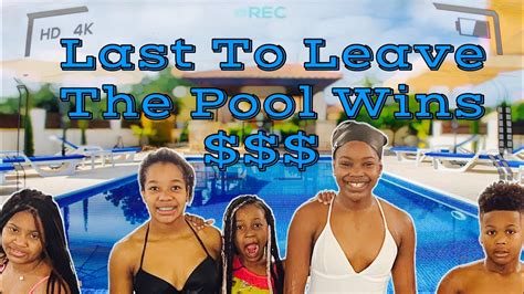 Last To Leave The Pool Wins 1 000 Youtube