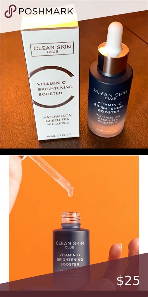 Clean Skin Club Vitamin C Brightening Booster Clean Skin Skin Care