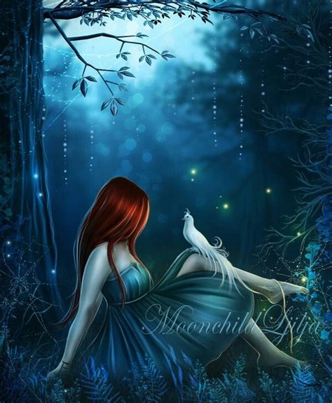 Moonchild Ljilja Fairy Land Fantasy Moon Child