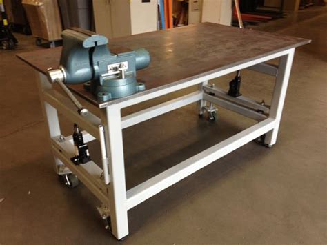 Moveable Workbench Metal Work Bench Welding Table Welding Bench