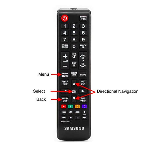 Samsung Oem Remote Control With Netflix Hotkey Black Bn59 01315j
