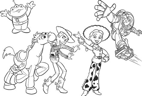 Toy Story 2 Coloring Pages Vicabon