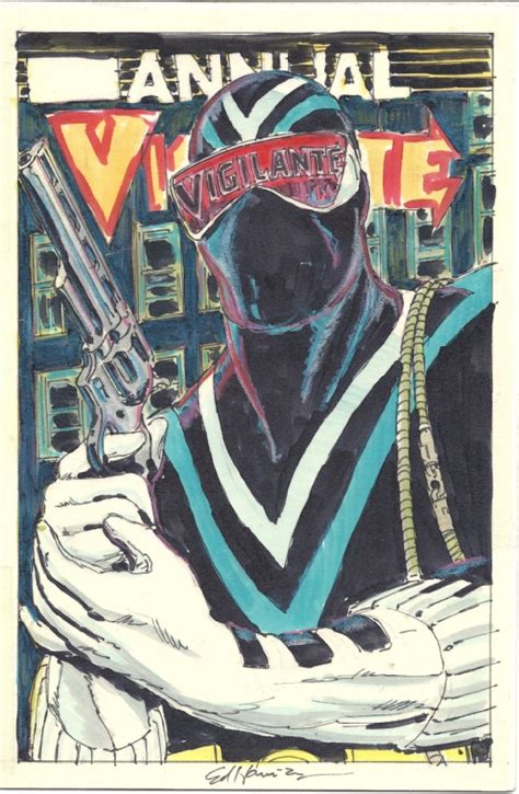 Vigilante Annual 2 Volume 1 In Levi Jacobs Hannigan Original Cover