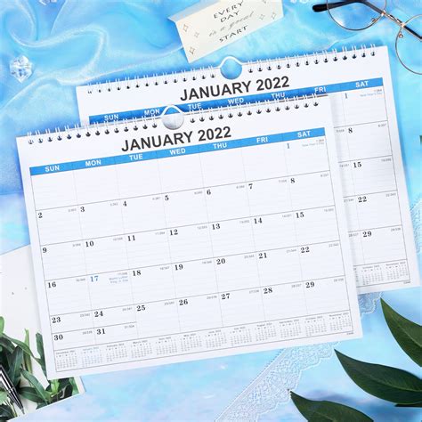 2022 Calendar 2022 Wall Calendar Start In Jan 2022 Jan 2022 To Dec