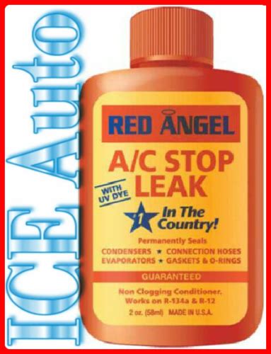 3 Day Sale Red Angel Ac Stop Leak And Conditioner 2 Oz 49496 Ebay