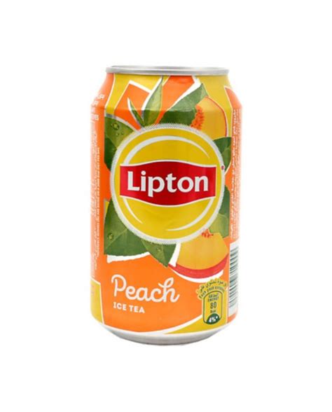 Lipton Ice Tea Peach Flavour Can 330ml