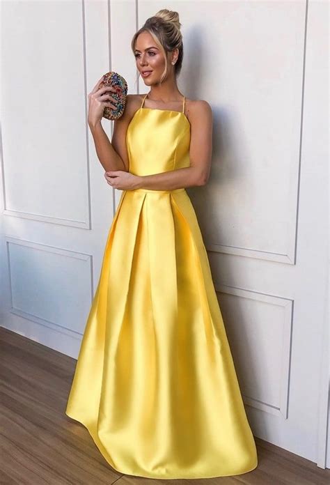 Vestido Longo Amarelo Fotos Modelos E Tendências Para Madrinha De