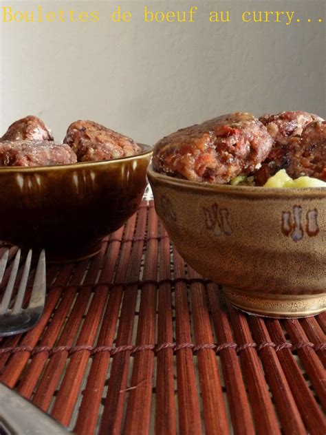 Boulettes de boeuf au curry