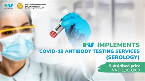 Fv Implements Covid 19 Antibody Testing Serology Services Fv Hospital