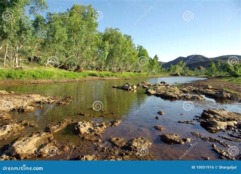 Finke River Australia Stock Photo Image Of Feature