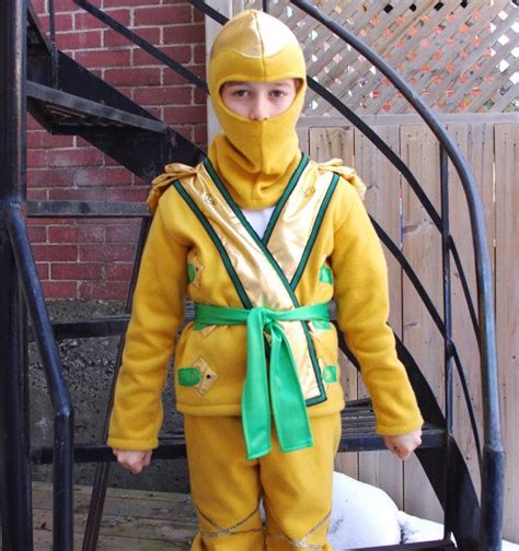 Gold Ninjago Costume My Boy Halloween Costumes Boy Costumes Lego