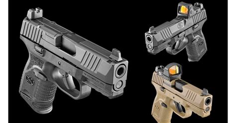 New Optics Ready Fn 509 Compact Mrd Pistol In Fde Black