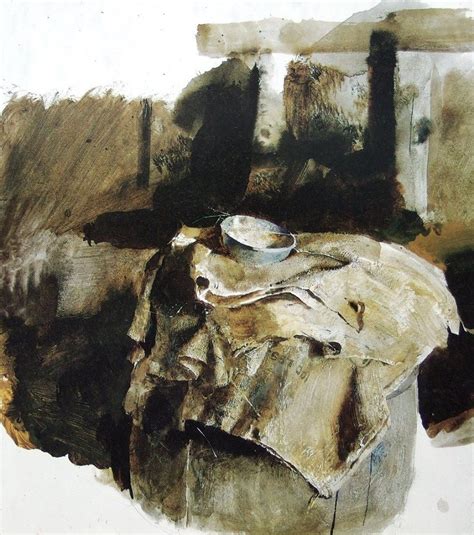 Andrew Wyeth 1917 — 2009 Usa Blue Measure 1959 Drybrush Watercolor