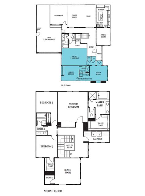 Find the perfect 2 bedroom house plans with us at monster house plans. Home builder accommodates multi-generational living ...