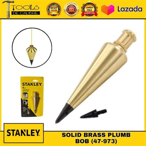 Stanley Solid Brass Plumb Bob 47 973 Lazada Ph