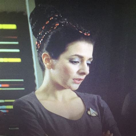 Deanna Troi Startrek Love Her Hair Deanna Troi Star Trek Her Hair Love Her Stylin Pearl