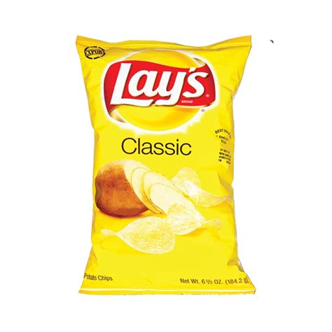 LAYS CLASSIC POTATO CHIPS 6.5OZ (184.2G) – Davao Groceries Online png image