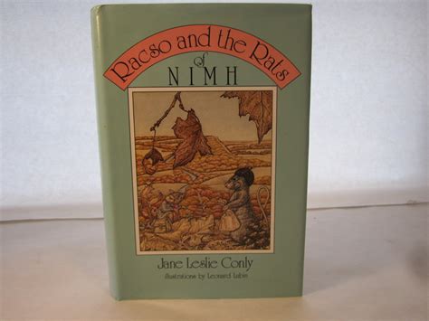 Rasco And The Rats Of Nimh By Jane Leslie Conly Goodreads