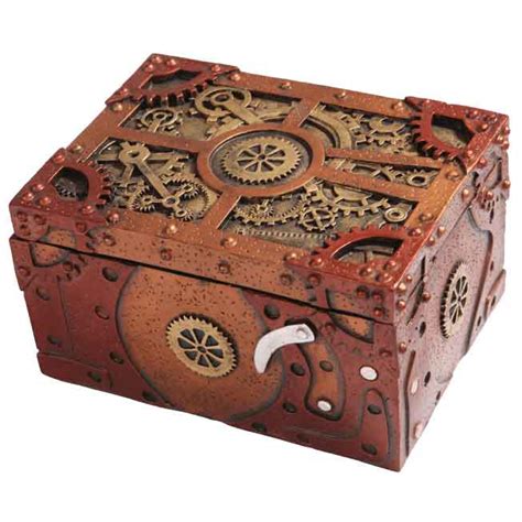 Steampunk Trinket Boxes And Jewelry Boxes Medieval Collectibles