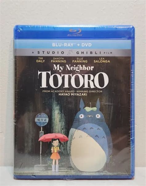 My Neighbor Totoro 2 Disc Blu Ray Dvd Ghibli Film Widescreen Subtitles