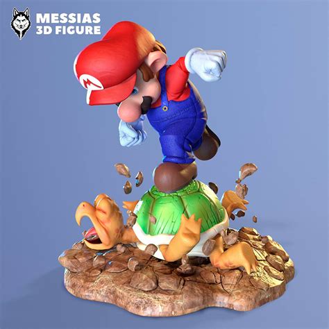 Super Mario 3d Print Model By M2so