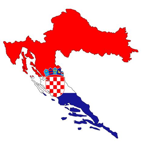 Get your croatia flag in a jpg, png, gif or psd file. Croatia Map Land · Free image on Pixabay