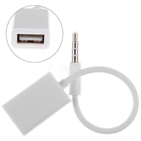 USB 2 0 3 5mm Jack Adapter Aux Kabel Konverter Audio männlich zu