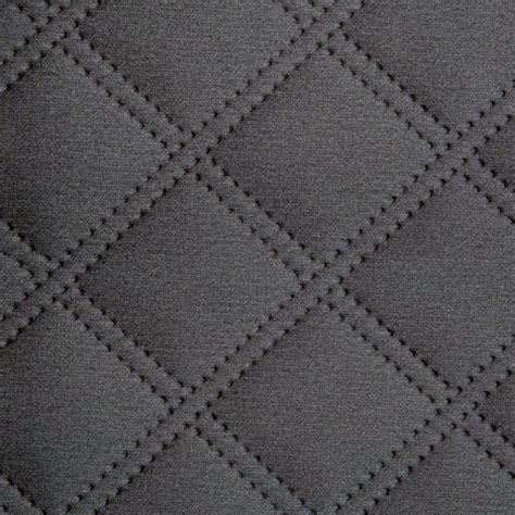 Double Stitch Embossed Diamond Quilted Velvet Velour Vehicle Upholstery