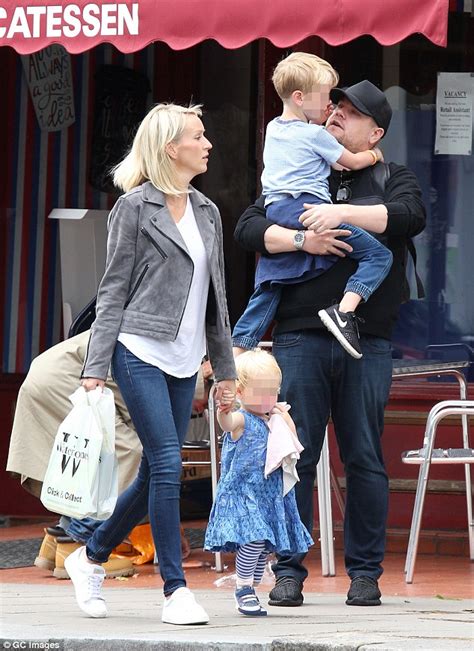 How does he make his money? James Corden and wife Julia treat kids Max and Carey to a ...