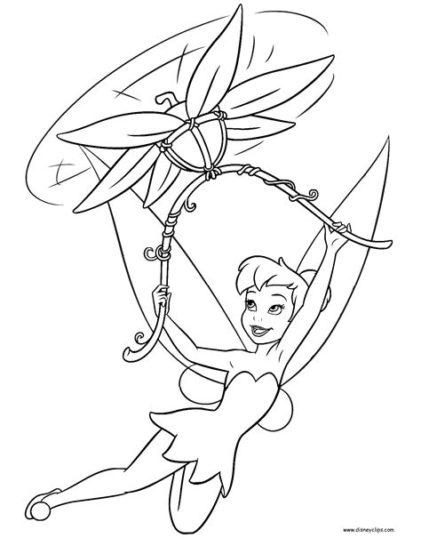 Choose this coloring page for your child. fairy_tink_coloring.gif (1247×1594) | Fairy coloring pages ...