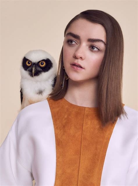 Maisie Williams In Instyle Magazine Uk April 2016 Issue12 Hawtcelebs