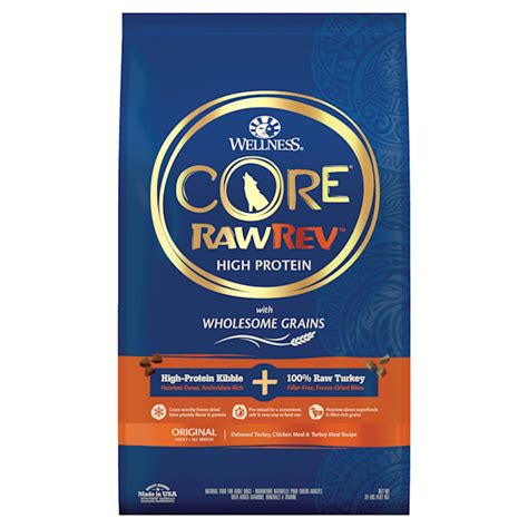 Wellness Core Rawrev Wholesome Grains Original Turkey Recipe Dry Dog