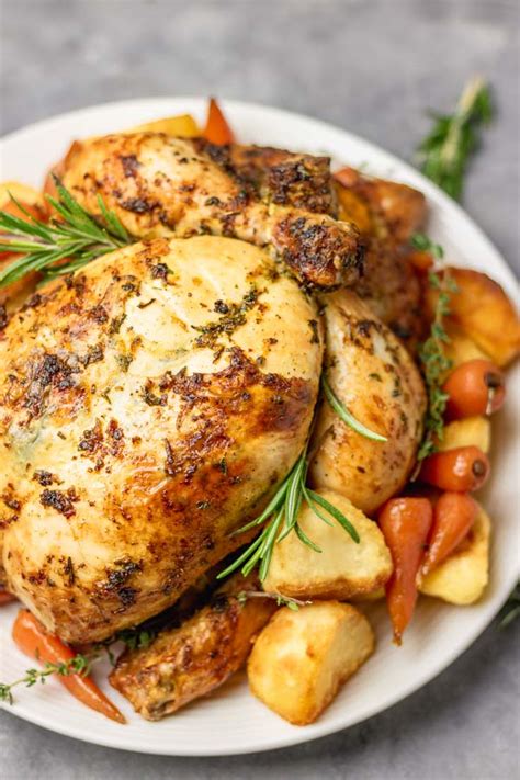 Because in all fairness…it's stupid easy. Simple Whole Roast Chicken Recipe - The Dinner Bite