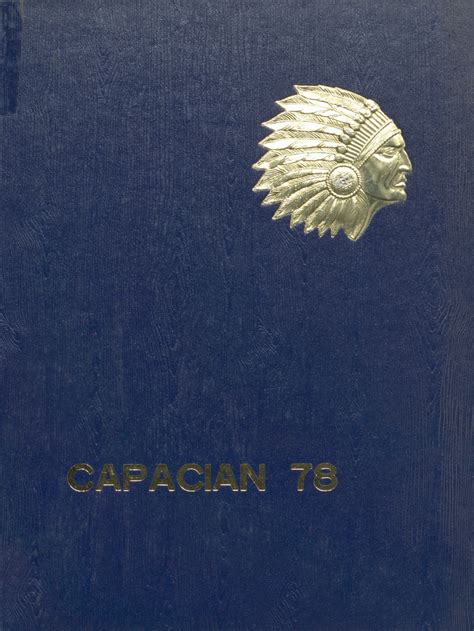 1978 Yearbook From Capac High School From Capac Michigan For Sale