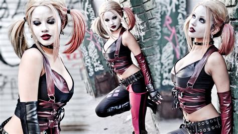 Harley Quinn Batman D C Cosplay Wallpaper 1920x1080