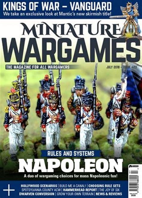 Wargaming Miscellany Miniature Wargames Issue 423