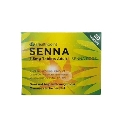 Healthpoint Senna Pods Adult7 5mg 20 S Online Pound Store