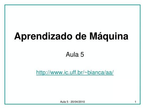 Ppt Aprendizado De M Quina Powerpoint Presentation Free Download Id