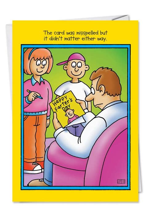 farter s funny father s day card