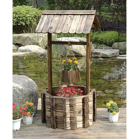 Wishing Well Planter Free Shipping Planters For