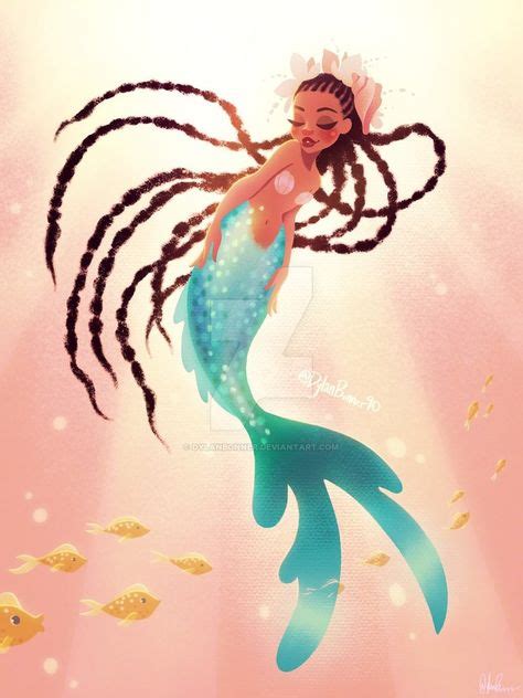 Black Mermaids 7 Ideas On Pinterest Black Mermaid Mermaid Drawings