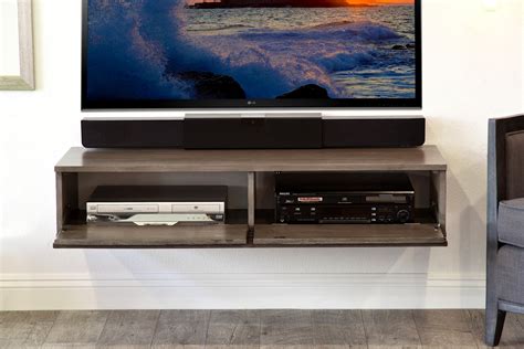Wall Mounted Floating Tv Stands Woodwaves