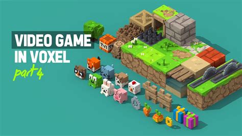 Voxel clicker, a free online strategy game brought to you by armor games. Video Game in Voxel Art | Part 4 - YouTube