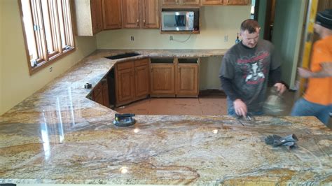 Completed Kitchen Countertops The Granite Guy Worthington Columbus Oh