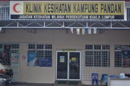 1,293 likes · 8 talking about this · 8,281 were here. Klinik Kesihatan Kampung Pandan, Klinik Kerajaan in ...