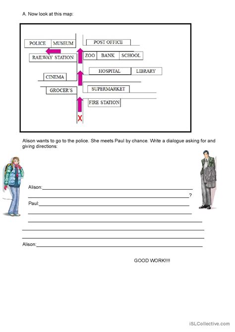 Shopping And Giving Directions English Esl Worksheets Pdf And Doc